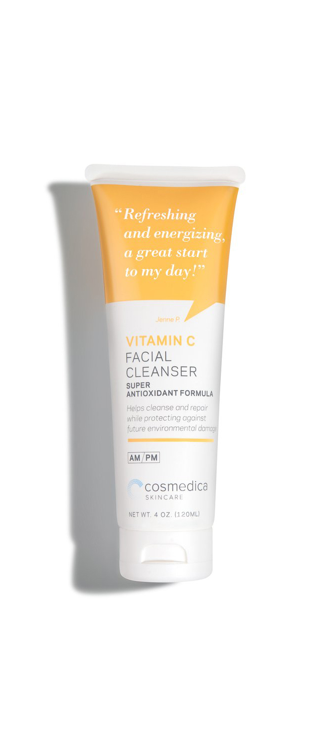 Cosmedica Vitamin C Cleanser Packaging Design