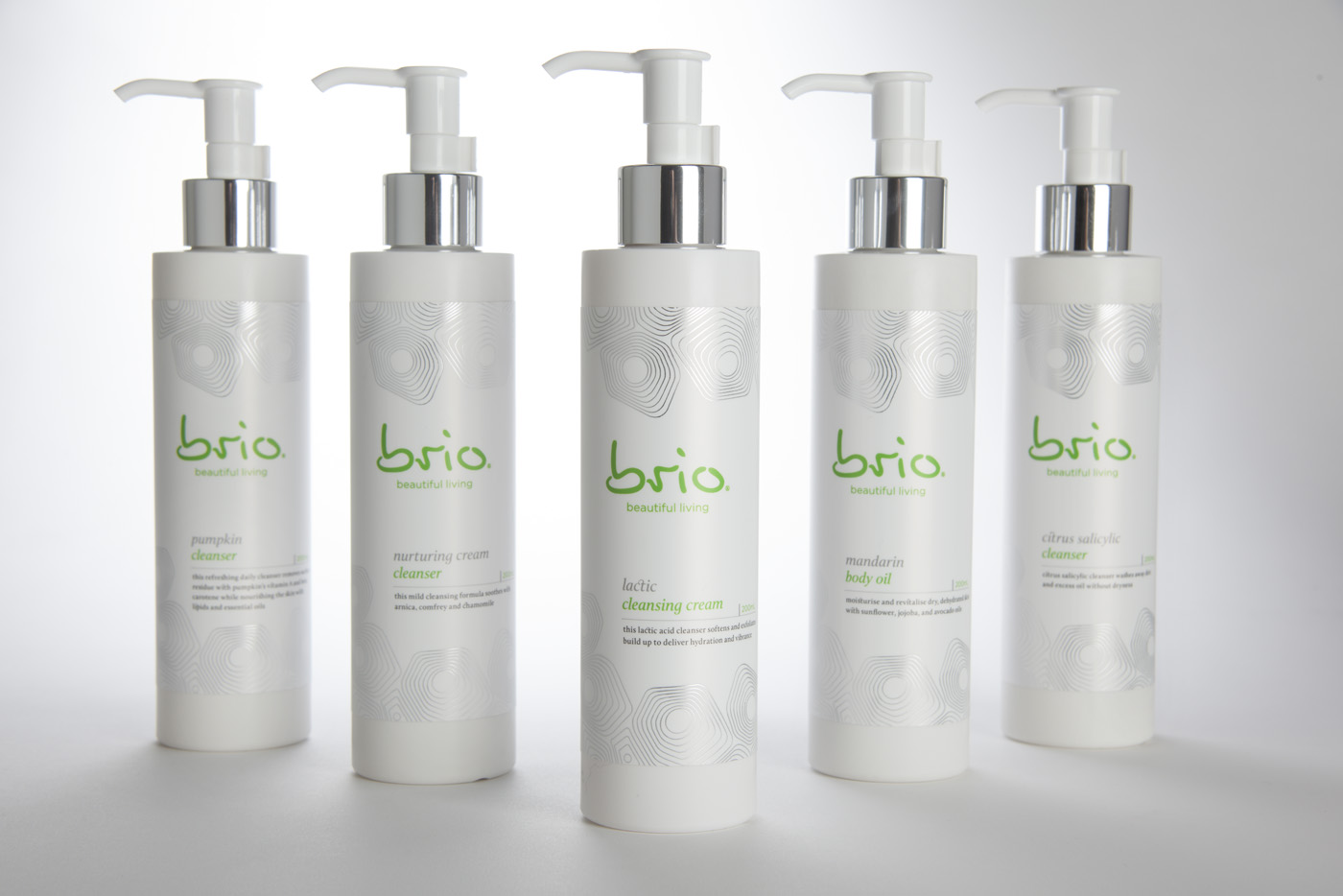 Brio Skincare Packaging Design